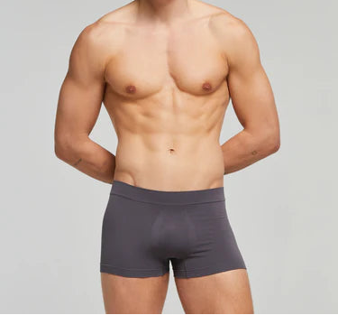 3 PEZZI - Boxer da uomo Pompea Seamless in microfibra