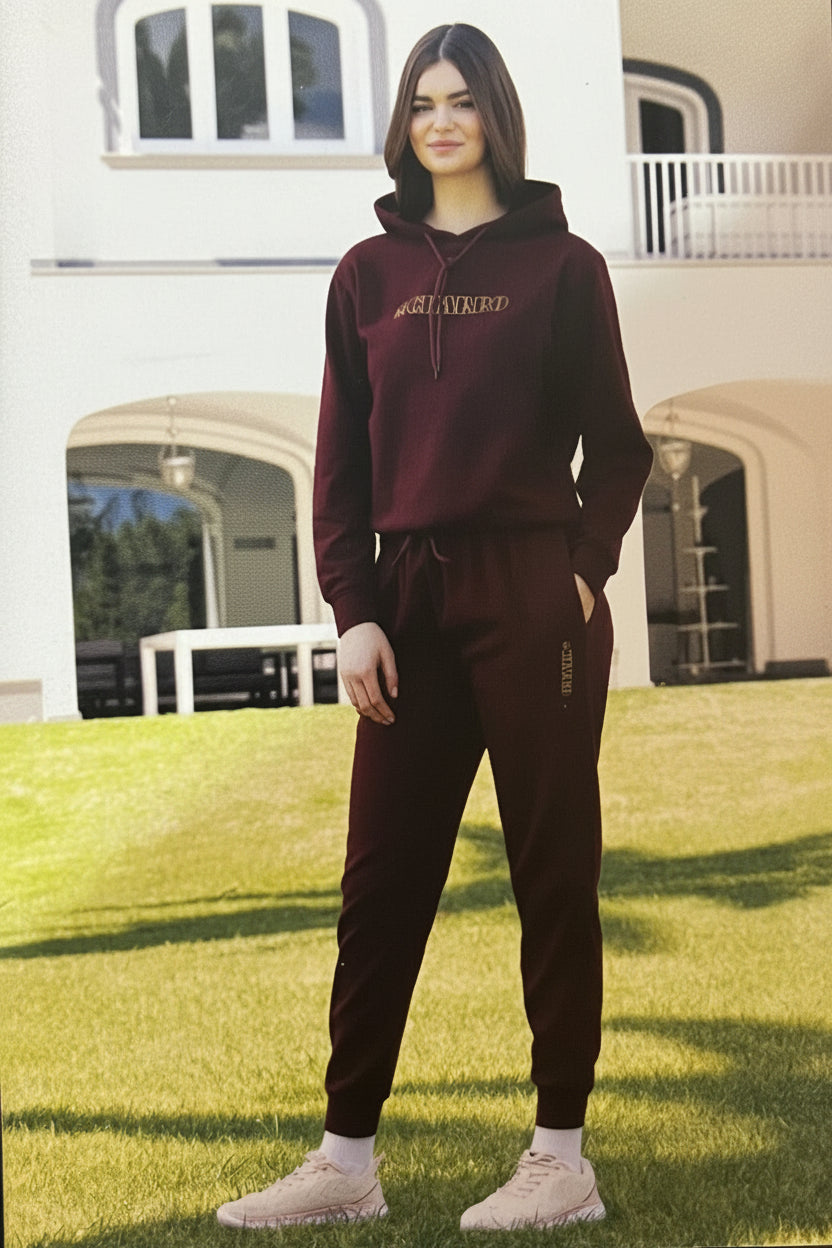 Tuta Charro in Caldo Cotone – Nero e Bordeaux - art. 225