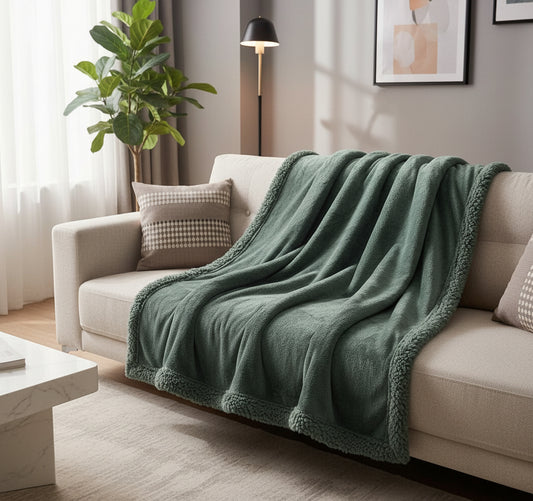 Plaid in Pile Ambrosiana Norway – Due Posti