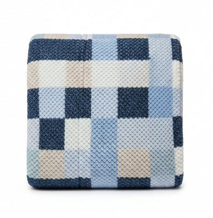 Plaid singolo azzurro in pile coperta 1 piazza 150x200 cm