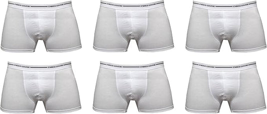 Enrico Coveri 2 PEZZI - boxer in cotone elasticizzato ed elastico esterno - art. EB1000