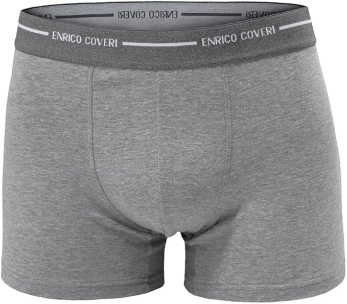 Enrico Coveri 2 PEZZI - boxer in cotone elasticizzato ed elastico esterno - art. EB1000