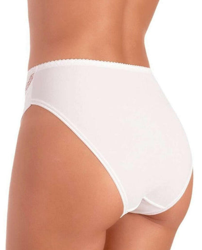 JADEA 3 slip in cotone modal e inserti in pizzo - art. 788