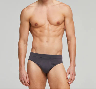 3 PEZZI - Slip da uomo Pompea Seamless in microfibra