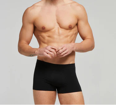 3 PEZZI - Boxer da uomo Pompea Seamless in microfibra