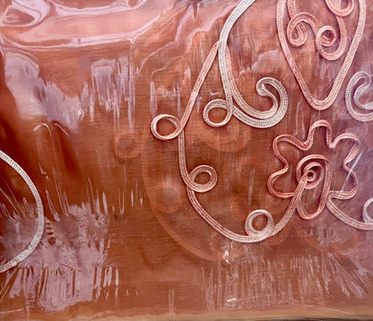 Tende Doppio Telo Arancio con passanti (140 x 290 cm)