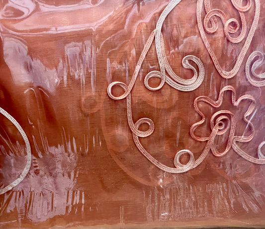 Tende Doppio Telo Arancio con passanti (140 x 290 cm)