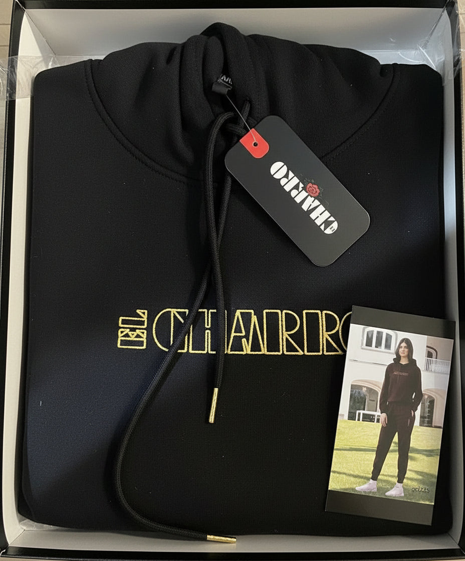 Tuta Charro in Caldo Cotone – Nero e Bordeaux - art. 225