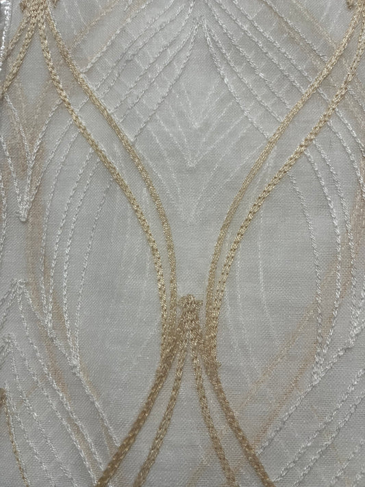 Tende Hunt Italia Tenda Jacquard – Giulia con 8 Anelli (140 x 290 cm)