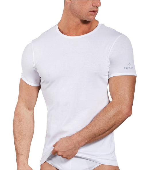 3 PEZZI - Maglia Uomo Navigare Art. 570 – Cotone Elasticizzato