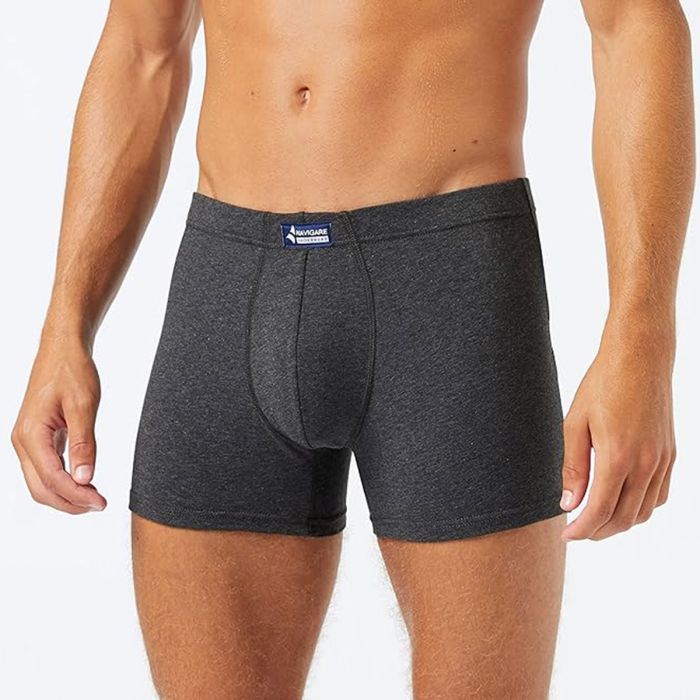 2 PEZZI - Boxer Uomo Navigare in Cotone Elasticizzato con Elastico Interno – art. 573