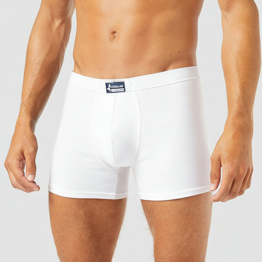 2 PEZZI - Boxer Uomo Navigare in Cotone Elasticizzato con Elastico Interno – art. 573