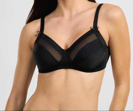 SPIMAN reggiseno 351 Sfoderato Senza Ferretto in Tulle Coppa B