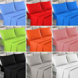 Set Lenzuola 100% Cotone GURU disponibili in 11 colori