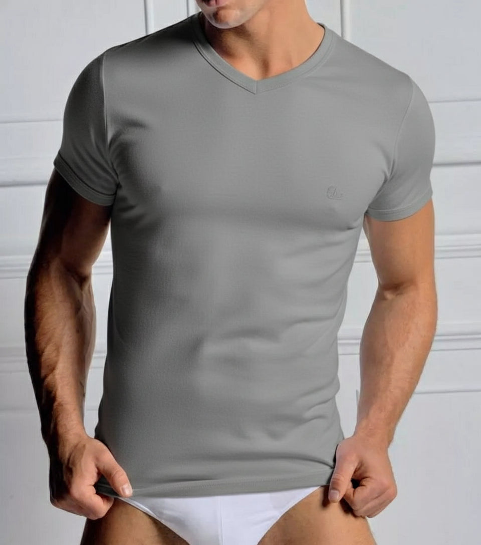 3 PEZZI - Maglia Uomo Navigare Scollo a V Art. 112  – Caldo Cotone