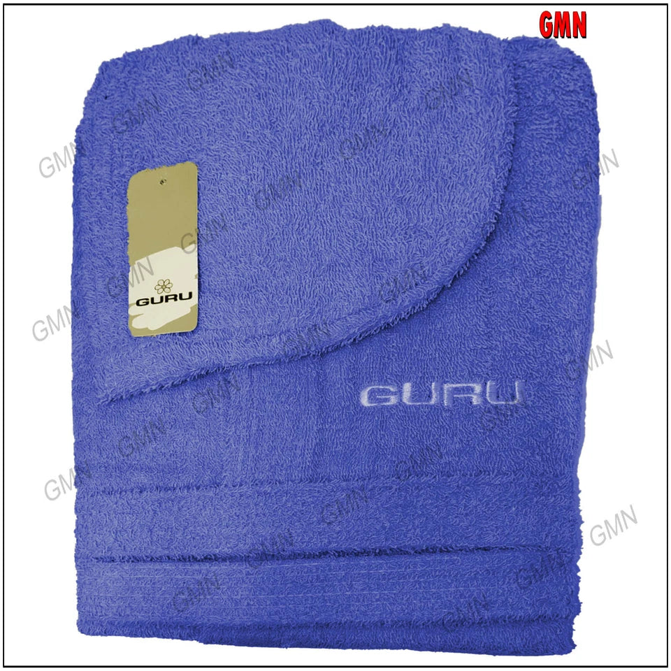 Accappatoio in Spugna con Cappuccio GURU da Uomo e da Donna  in 6 colori