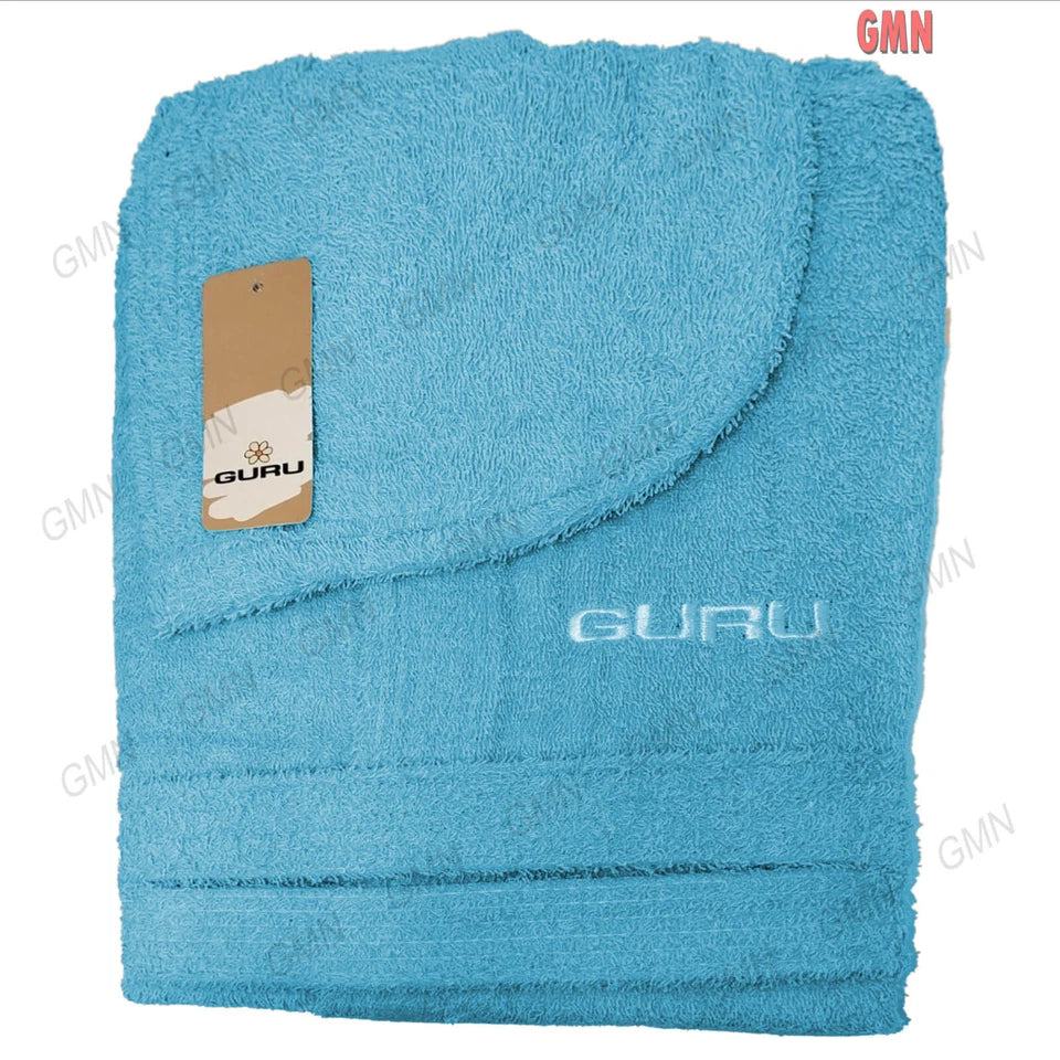 Accappatoio in Spugna con Cappuccio GURU da Uomo e da Donna  in 6 colori