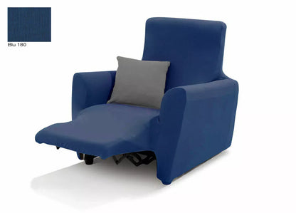 Copripoltrona Elasticizzato Reclinabile 1 Posto con Movimento Relax – Tinta Unita