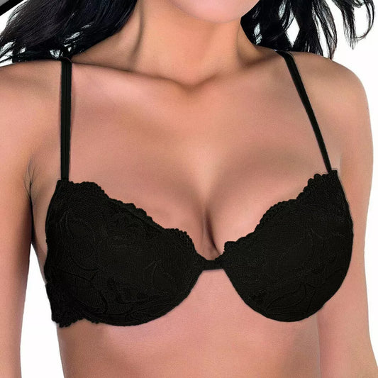 ARIS reggiseno Sonia Push Up con ferretto in pizzo e imbottitura gel Coppa B