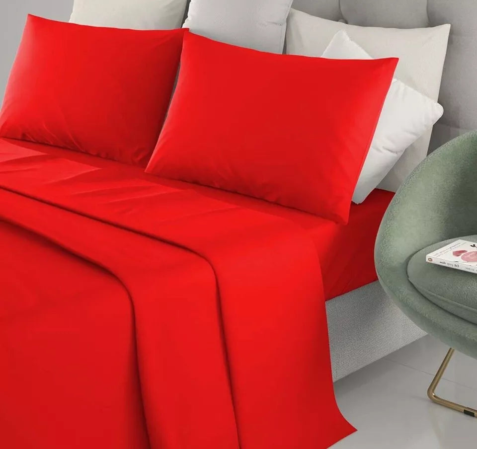 Set Lenzuola 100% Cotone GURU disponibili in 11 colori