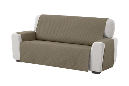 Copridivano / Salvadivano Trapuntato Reversibile Double Face in 5 coppie di colori - 1, 2. 3 e 4 posti