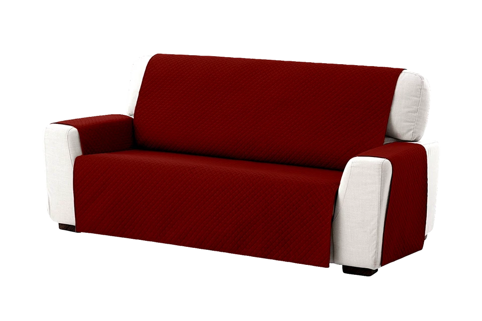 Copridivano / Salvadivano Trapuntato Reversibile Double Face in 5 coppie di colori - 1, 2. 3 e 4 posti