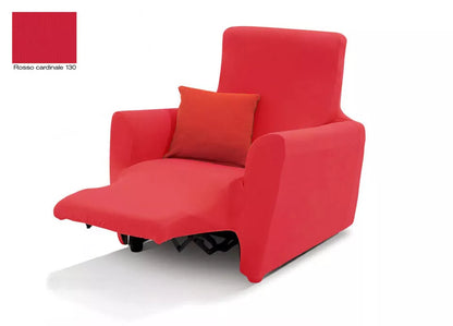Copripoltrona Elasticizzato Reclinabile 1 Posto con Movimento Relax – Tinta Unita