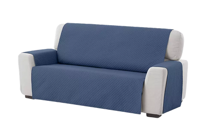 Copridivano / Salvadivano Trapuntato Reversibile Double Face in 5 coppie di colori - 1, 2. 3 e 4 posti